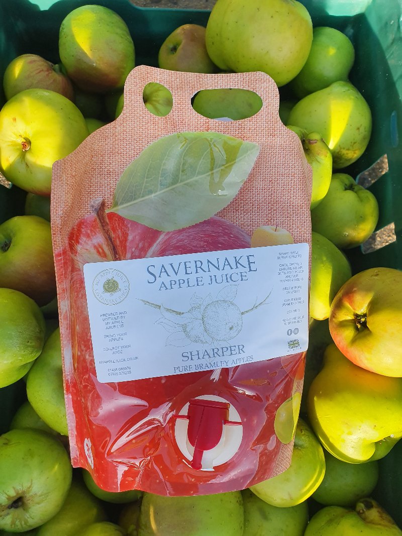 2.5L Pouch Sharper Apple Juice - Box of 3